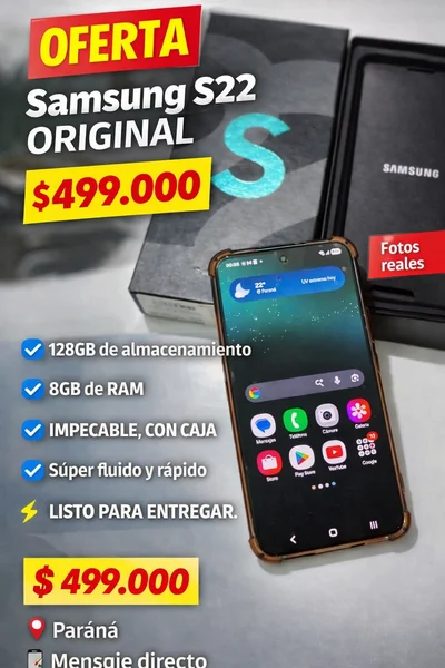 Samsung s22 de 128giga